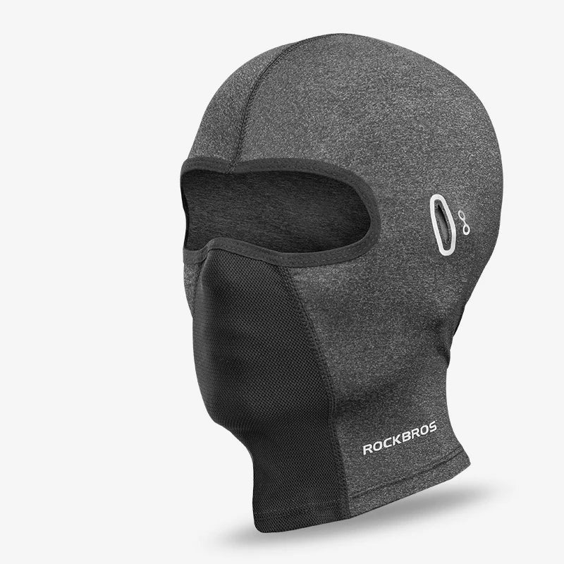 ROCKBROS Bike Mask Full Face Mask Summer Breathable Sun UV Protection Balaclava Glasses Hole Quick-Drying Tactical Balaclava