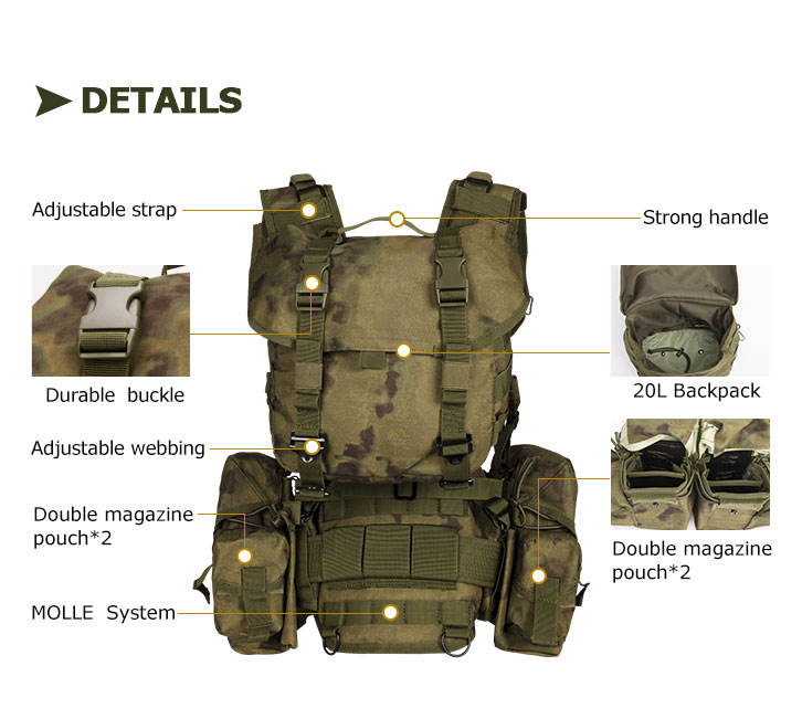 Tactical Vest Outdoor Combat Equipment Gear Hunting Vest