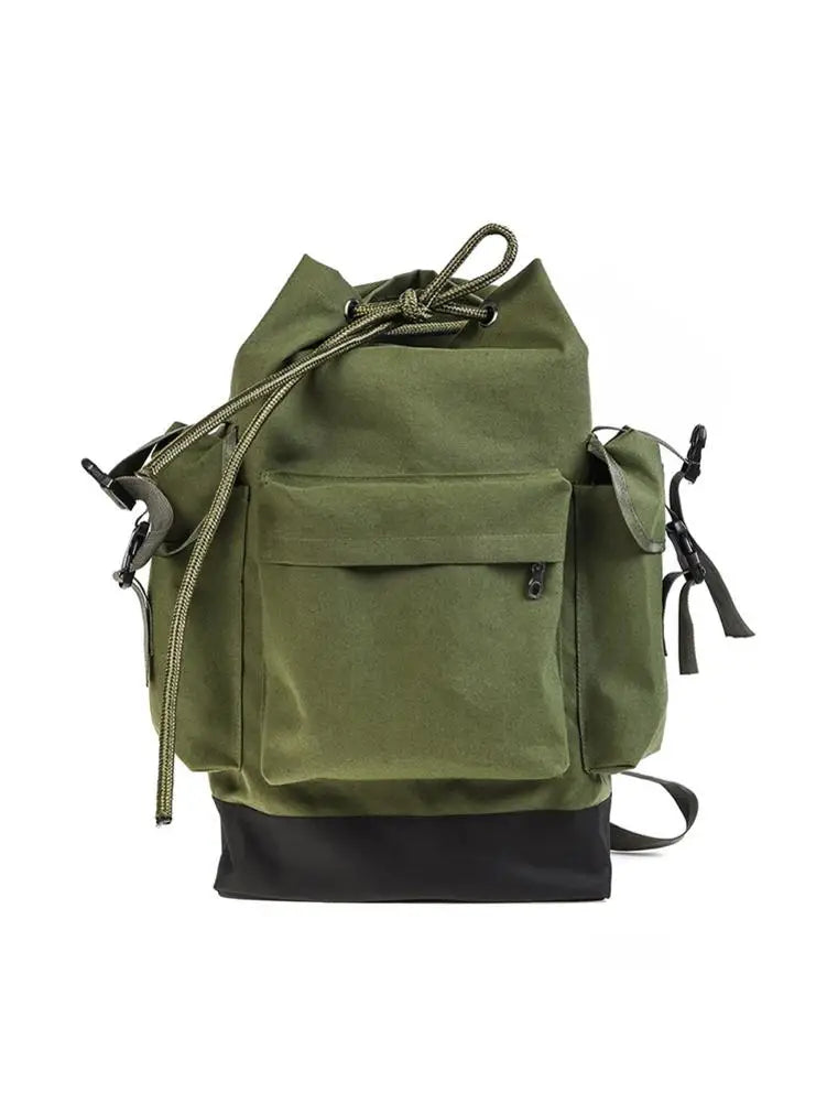 70L Army Green Fishing Gear Bag Large Capacity Outdoor Backpack For Camping Hunting Climbing Bags Tool Waterproof Durable Pack