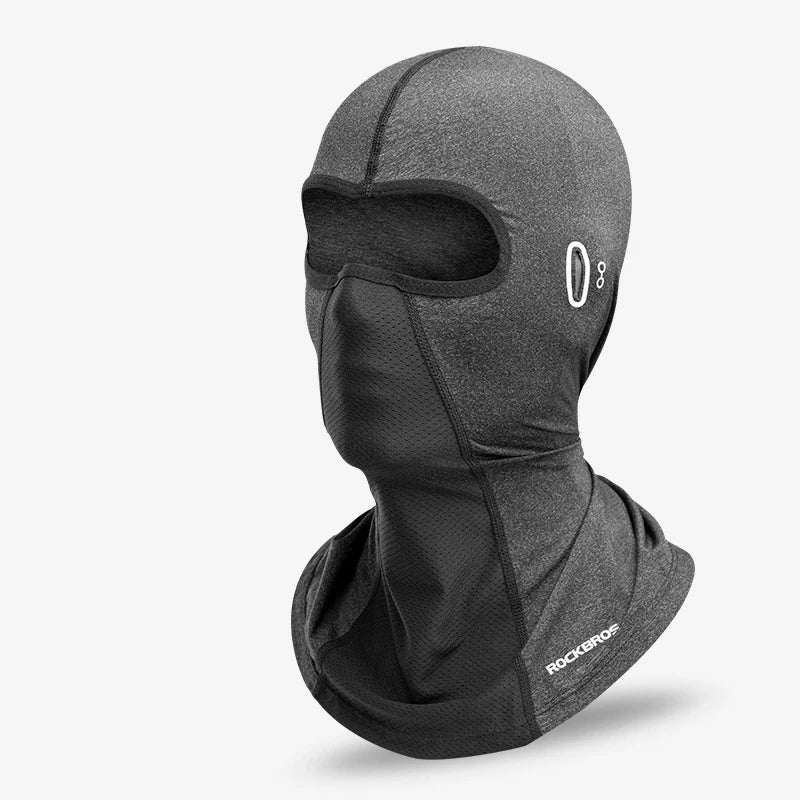 ROCKBROS Bike Mask Full Face Mask Summer Breathable Sun UV Protection Balaclava Glasses Hole Quick-Drying Tactical Balaclava