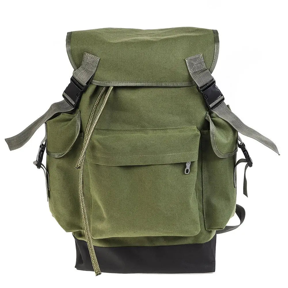 70L Army Green Fishing Gear Bag Large Capacity Outdoor Backpack For Camping Hunting Climbing Bags Tool Waterproof Durable Pack