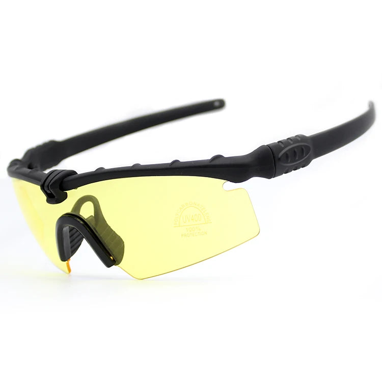 Outdoor UV400 sports sunglasses military tactical glasses military hunting polarized goggles air gun shooting goggles