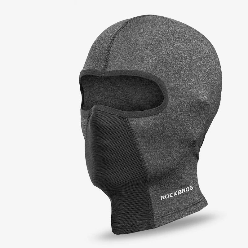 ROCKBROS Bike Mask Full Face Mask Summer Breathable Sun UV Protection Balaclava Glasses Hole Quick-Drying Tactical Balaclava