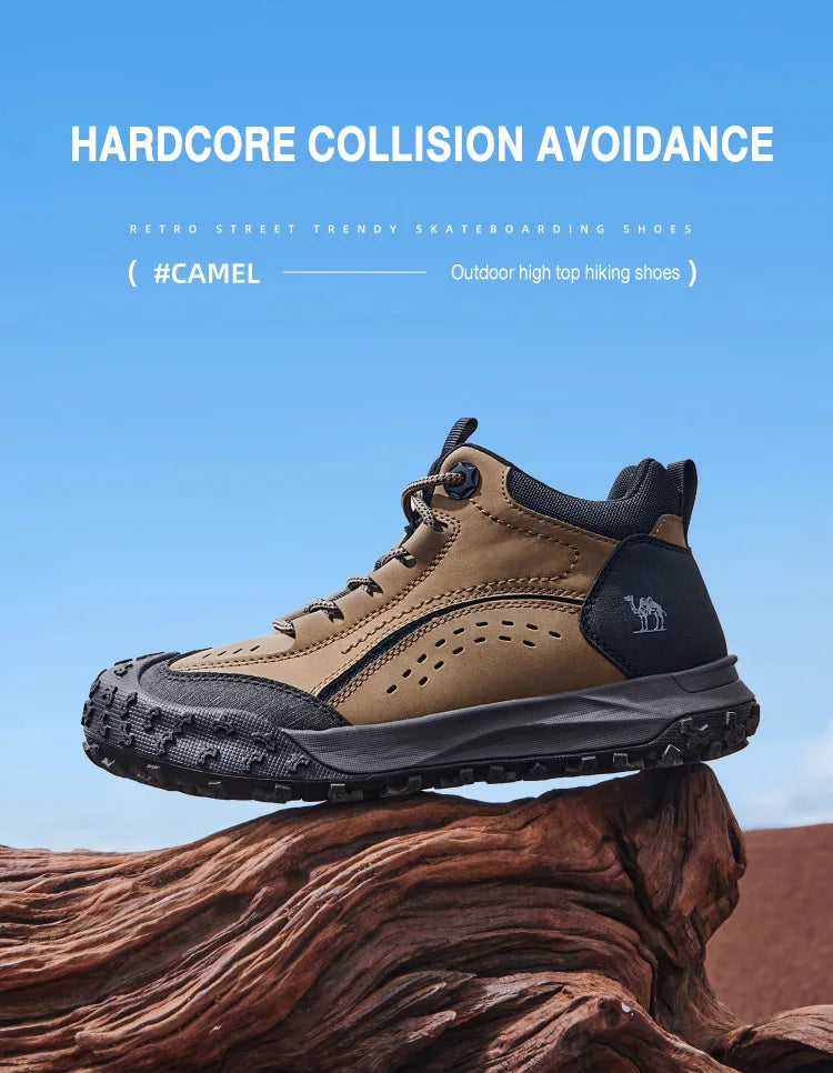 GOLDEN CAMEL Work Shoes Waterproof Outdoor Men's