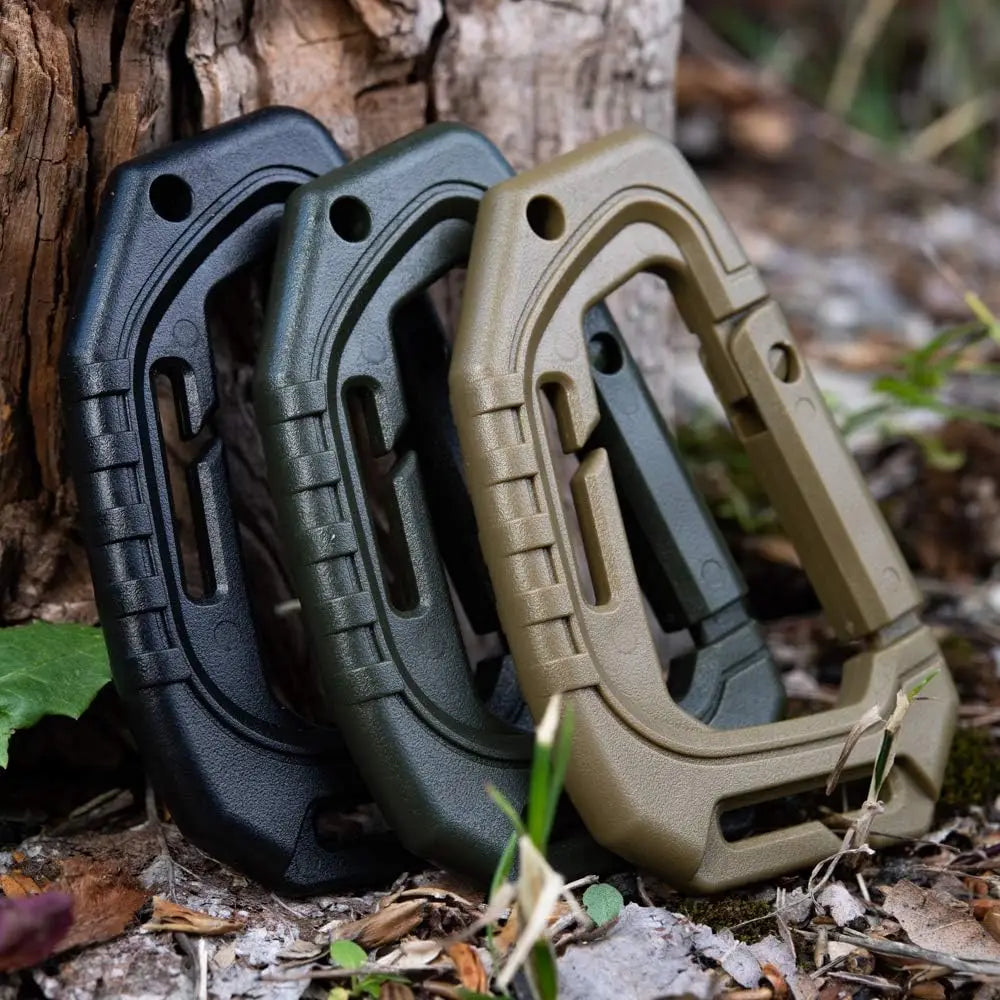 5Pcs Plastic Tactical Carabiners