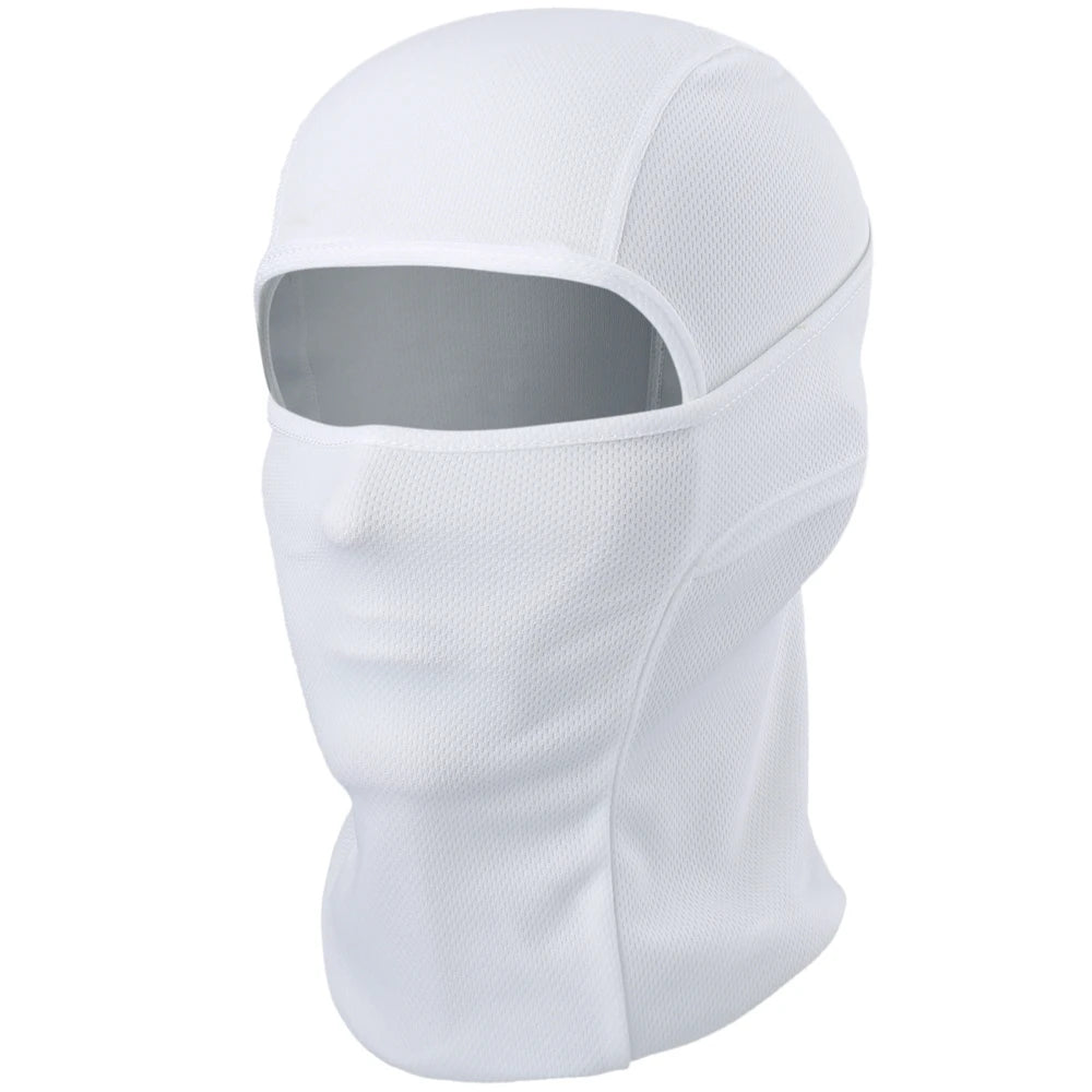 Breathable Balaclava Full Face Mask Summer Outdoor Tactical Hood Cap Hunting Fishing Beanies Helmet Liner Windproof Head Cover