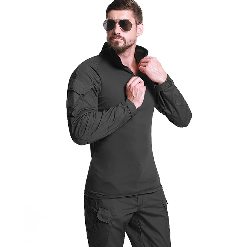 TRS Tactical Gear Ripstop Half zip Shirt