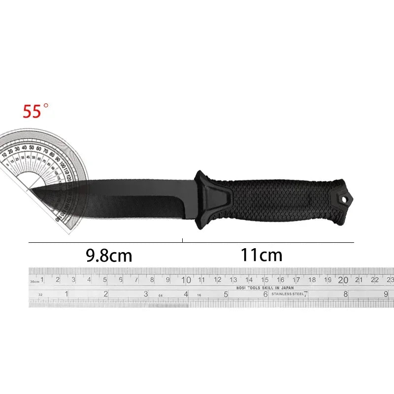 Fashion Stainless Steel Outdoor Survival Knife Portable Camping Pocket Knife Military Tactical Knives for Self Defense Hiking