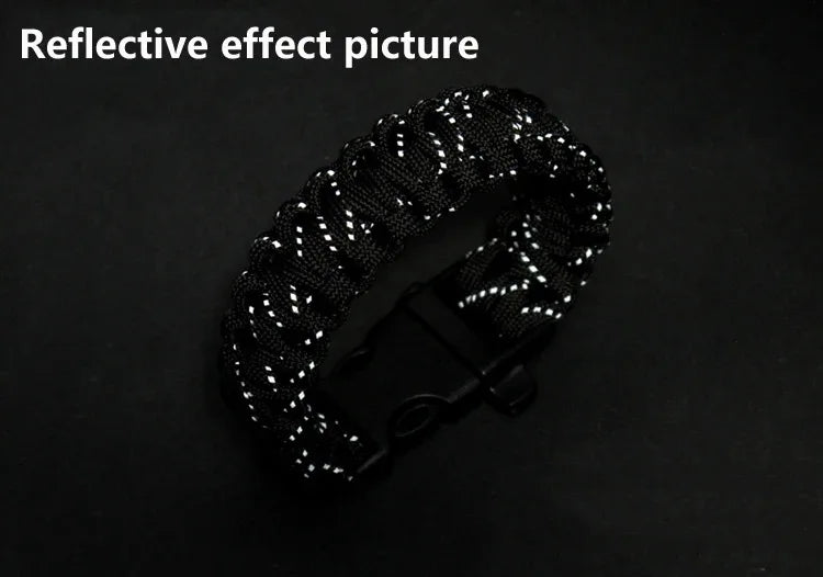 TRS Tactical Reflective Paracord 550lbs for camping and outdoors