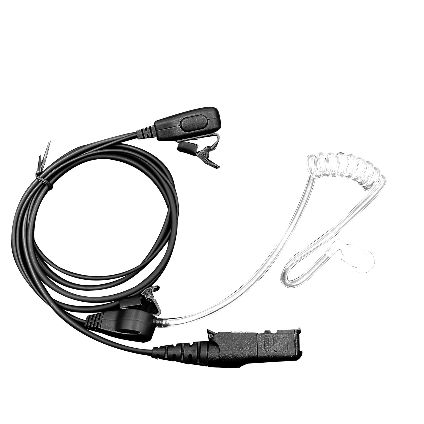 Acoustic Tube Headset With PTT Microphone Earpiece With Mic for Motorola Radios XPR 3300 3500 3300e 3500e 3300 3500 3000e