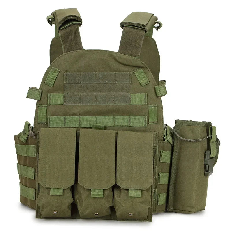 Plate Carrier Tactical Vest Hunting Plate Carrier With Pouch Molle Vest