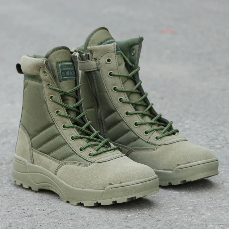 TRS Tactical Combat/S.W.A.T boots with steel toe