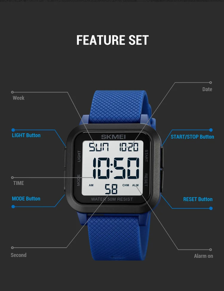 SKMEI Waterproof watch