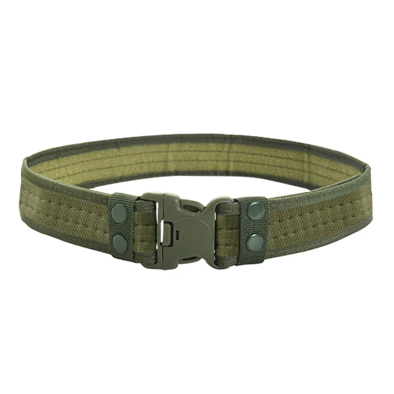 Outdoor Durable Camouflage Tactical Belt For Hunting, Climbing, Hiking, Camping, Cycling Police Security Duty Utility Belt