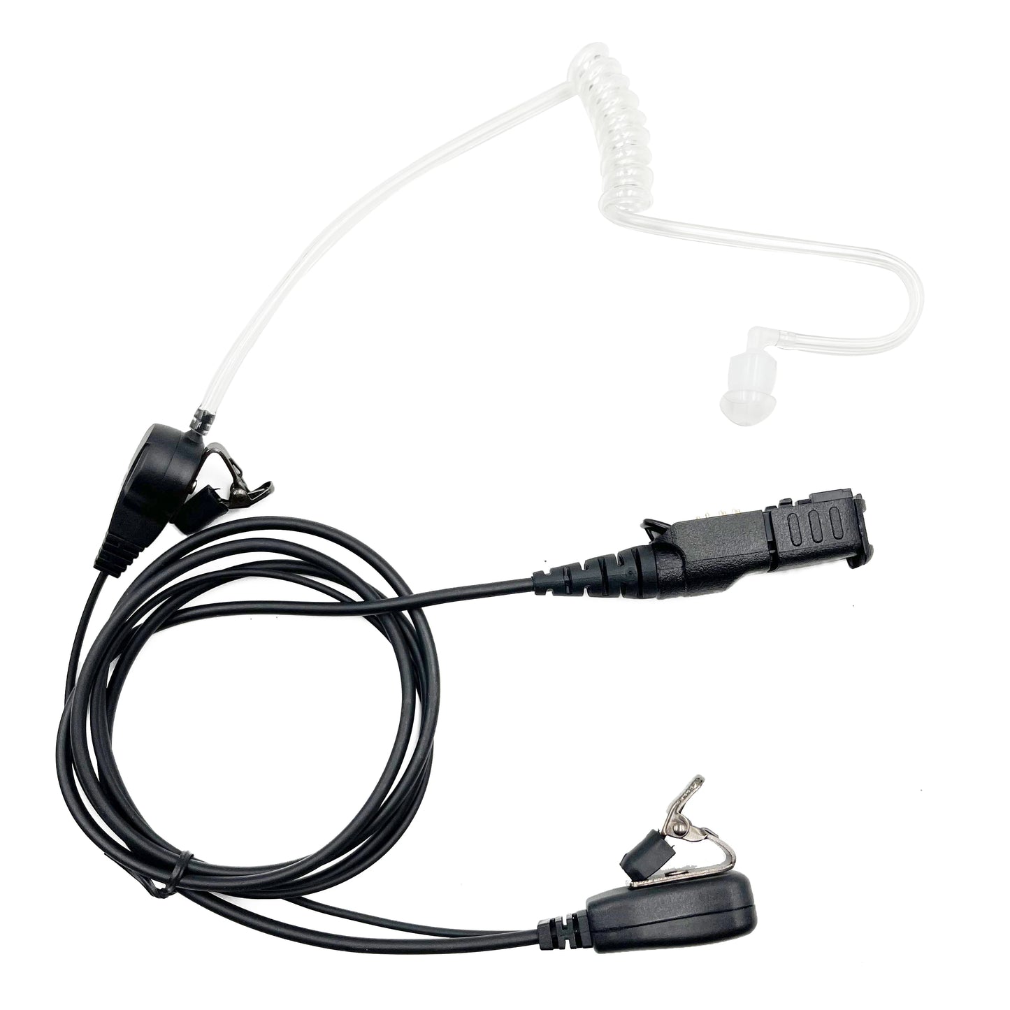 Acoustic Tube Headset With PTT Microphone Earpiece With Mic for Motorola Radios XPR 3300 3500 3300e 3500e 3300 3500 3000e