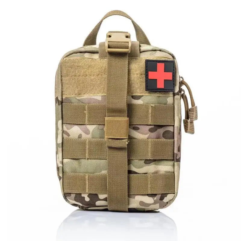 Survival First Aid Kit Molle Pouch Outdoor Gear Emergency Kits Trauma Bag Voor Camping Jacht Ramp Avonturen Survival Kit