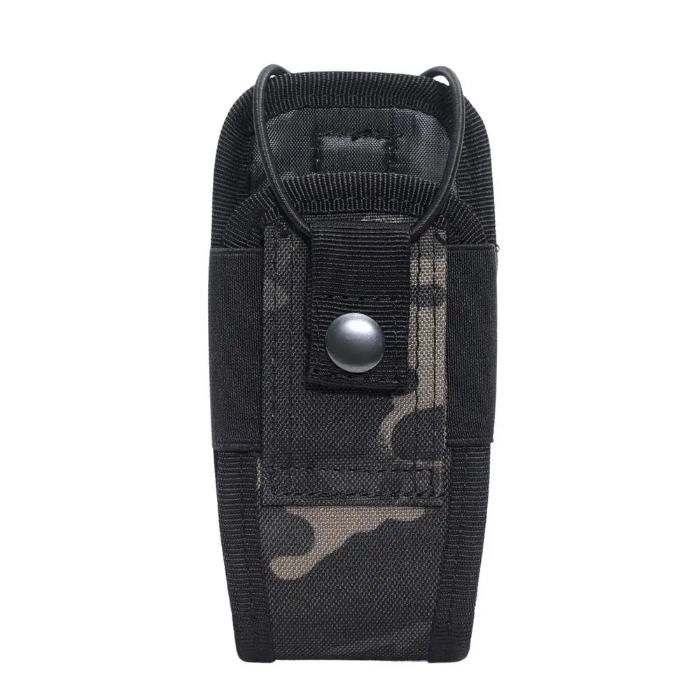 Camouflage Walkie Talkie Bag Radio Holder Case Belt Pouch Molle Radio Holster Pouch Heavy Duty Radios Pouch Bag