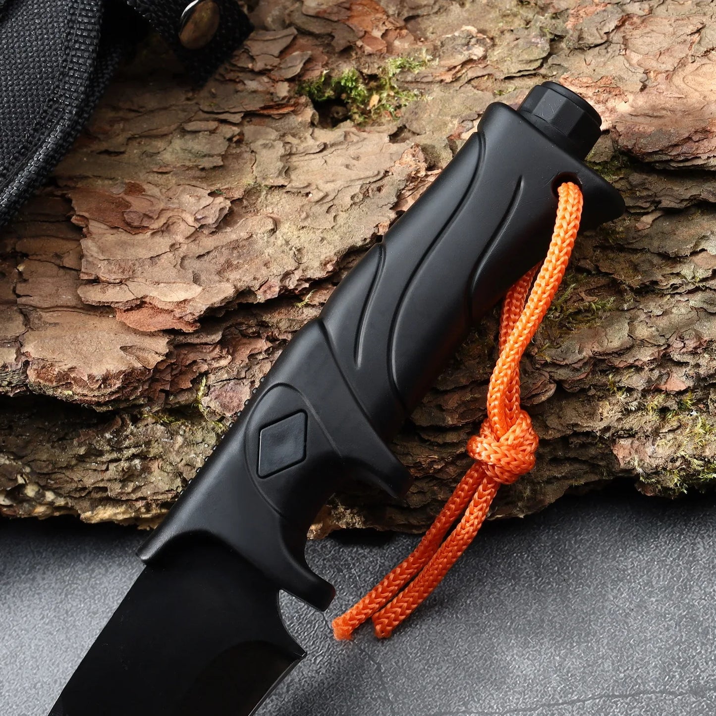 Outdoor Knife Straight Knife Defense Carry Mini Knife Field Portable Meat Eater Knife Camping Fishing Sharp Fruit Knife