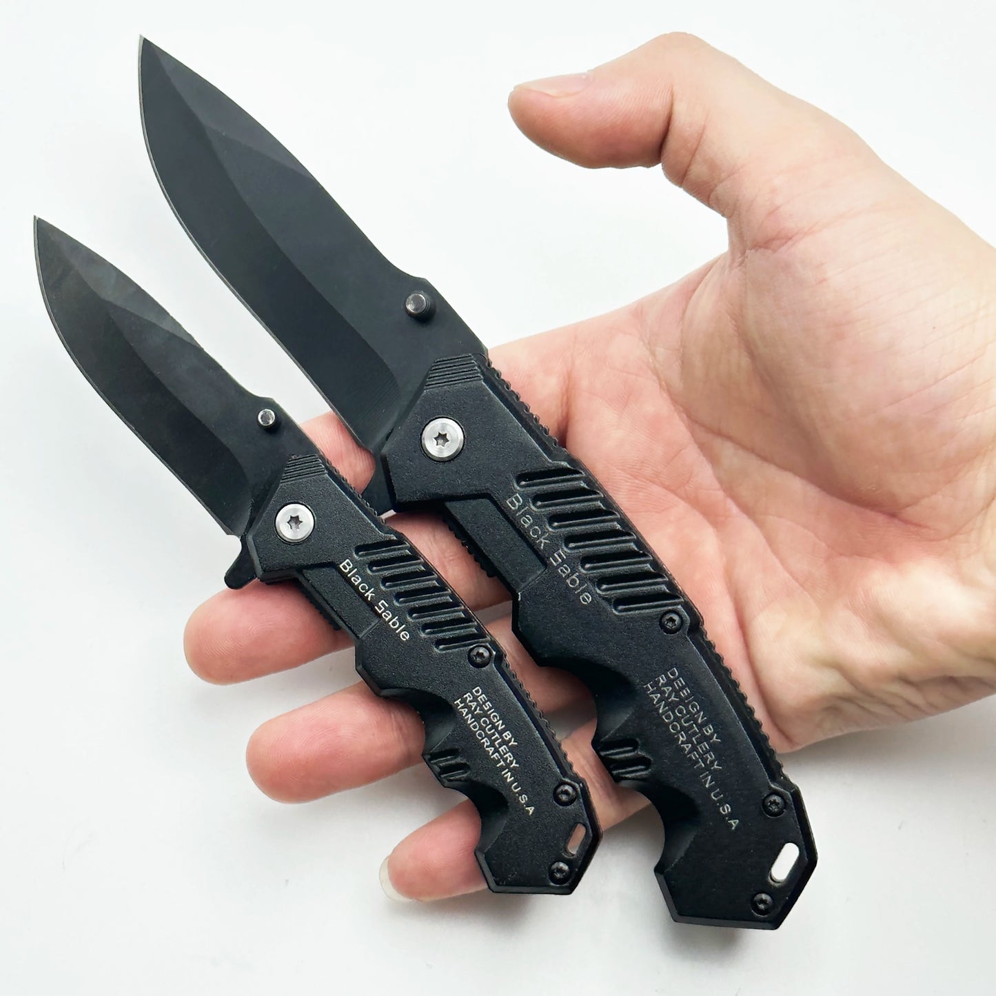 Portable Multifunctional Folding Survival Knife with Sharp Pocket Knife Suitable for Outdoor Camping and Wilderness Survival