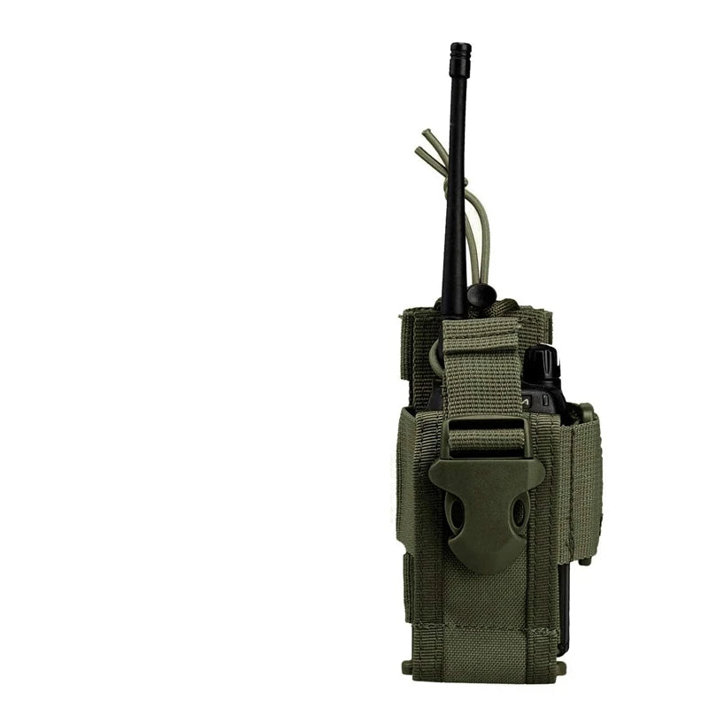 Polymer Radio Holster Molle Walkie Talkie Holder Tactical Duty Belt Radio Case Two Way Radio Pouch for Motorola APX 6000 MTS2000