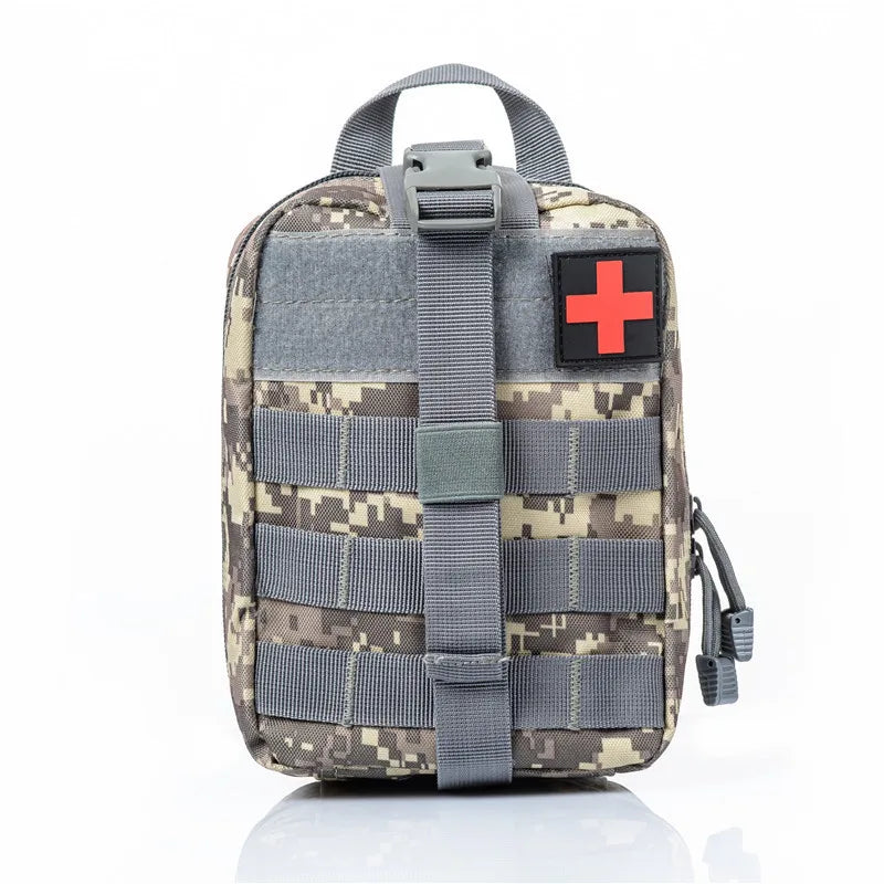 Survival First Aid Kit Molle Pouch Outdoor Gear Emergency Kits Trauma Bag Voor Camping Jacht Ramp Avonturen Survival Kit