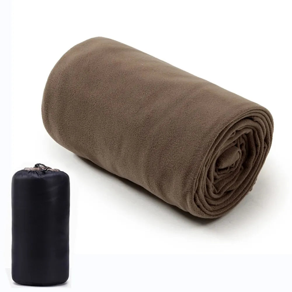 Fleece Sleeping Bag Portable Ultra-light Polar Travel Sheets for Adults Outdoor Camping Tent Bed Warm Sleeping Bag Liner