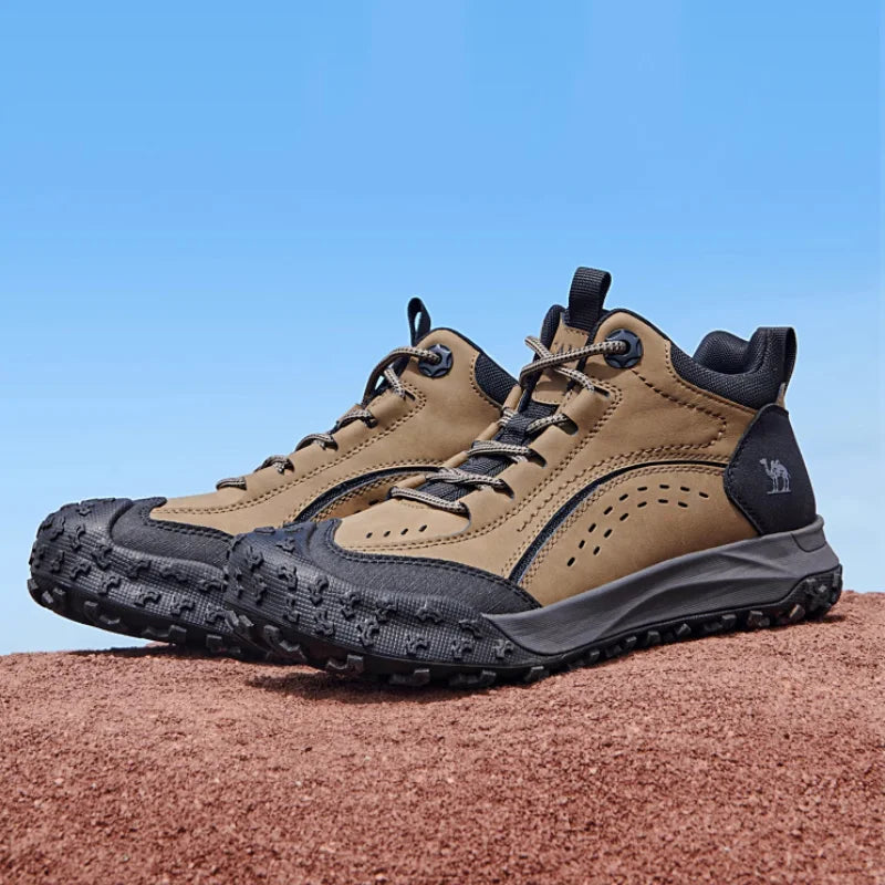 GOLDEN CAMEL Work Shoes Waterproof Outdoor Men's