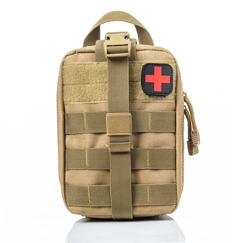 Survival First Aid Kit Molle Pouch Outdoor Gear Emergency Kits Trauma Bag Voor Camping Jacht Ramp Avonturen Survival Kit