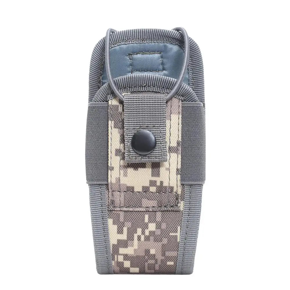 Camouflage Walkie Talkie Bag Radio Holder Case Belt Pouch Molle Radio Holster Pouch Heavy Duty Radios Pouch Bag