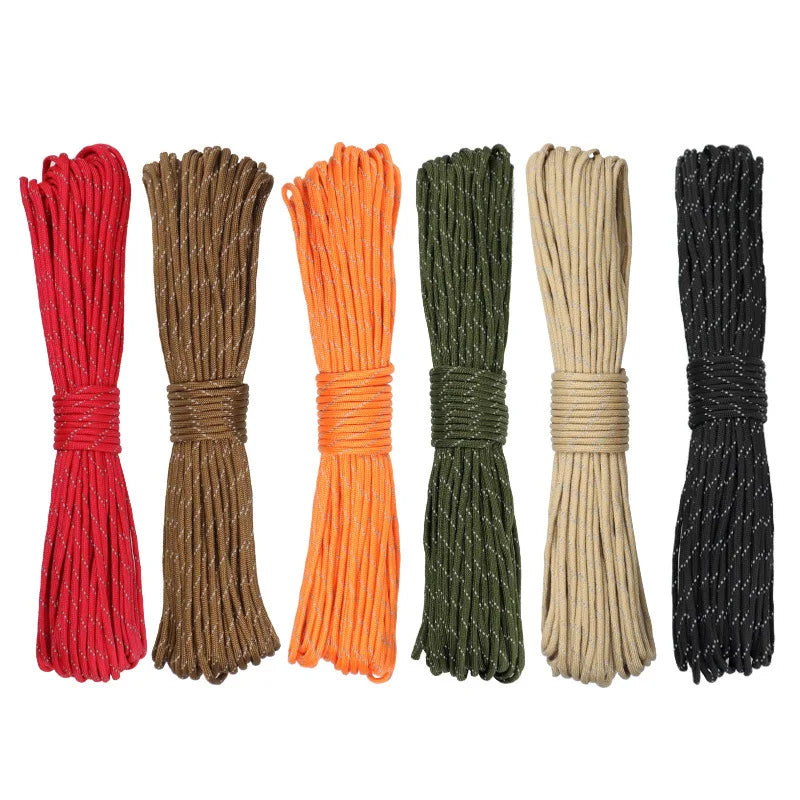 TRS Tactical Reflective Paracord 550lbs for camping and outdoors