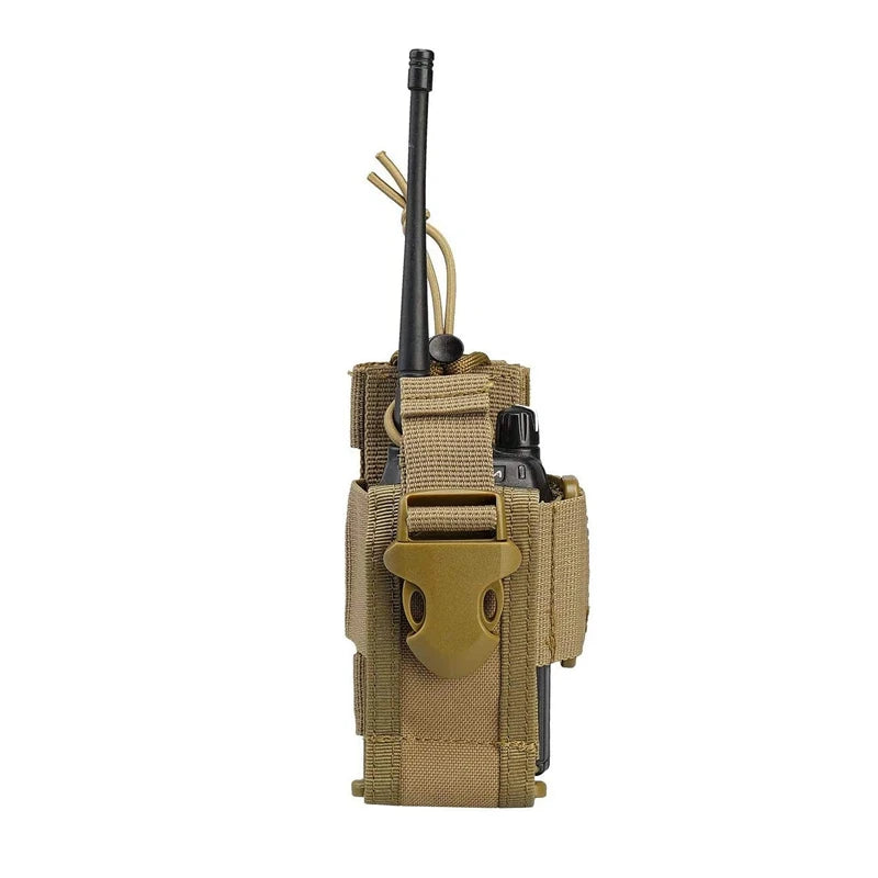 Polymer Radio Holster Molle Walkie Talkie Holder Tactical Duty Belt Radio Case Two Way Radio Pouch for Motorola APX 6000 MTS2000