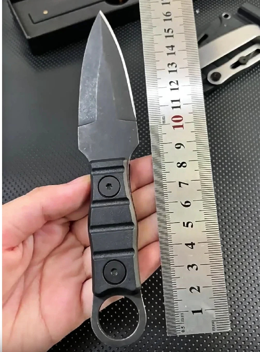 2024 products: Outdoor small straight knife, high hardness survival knife, camping EDC portable,utility knife +K sheath