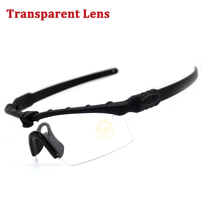 Outdoor UV400 sports sunglasses military tactical glasses military hunting polarized goggles air gun shooting goggles