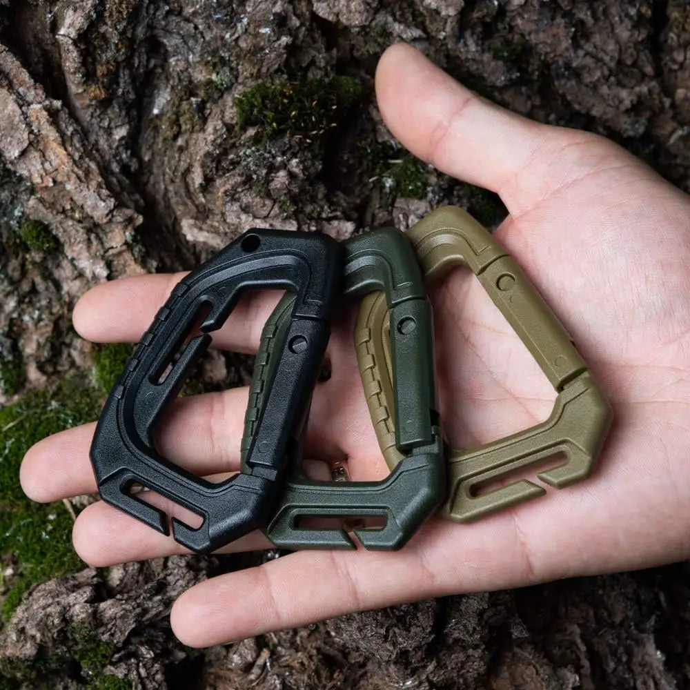 5Pcs Plastic Tactical Carabiners