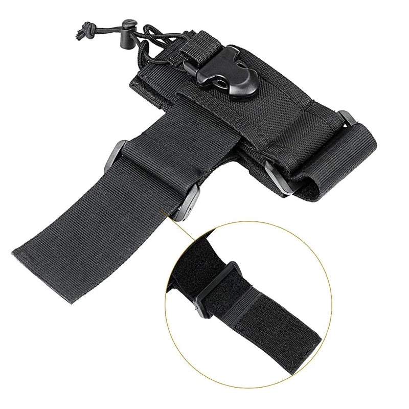 Polymer Radio Holster Molle Walkie Talkie Holder Tactical Duty Belt Radio Case Two Way Radio Pouch for Motorola APX 6000 MTS2000