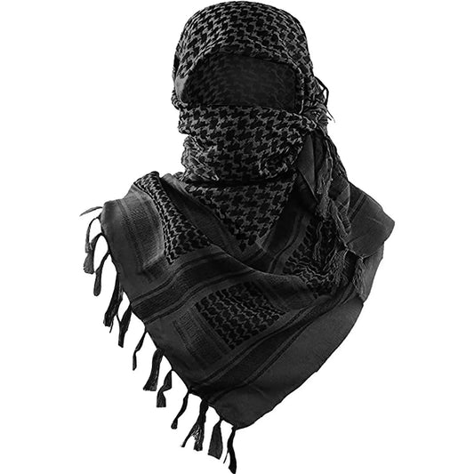 Military Tactical Desert Headscarf, Head Neck Scarves Wrap for Men and Women