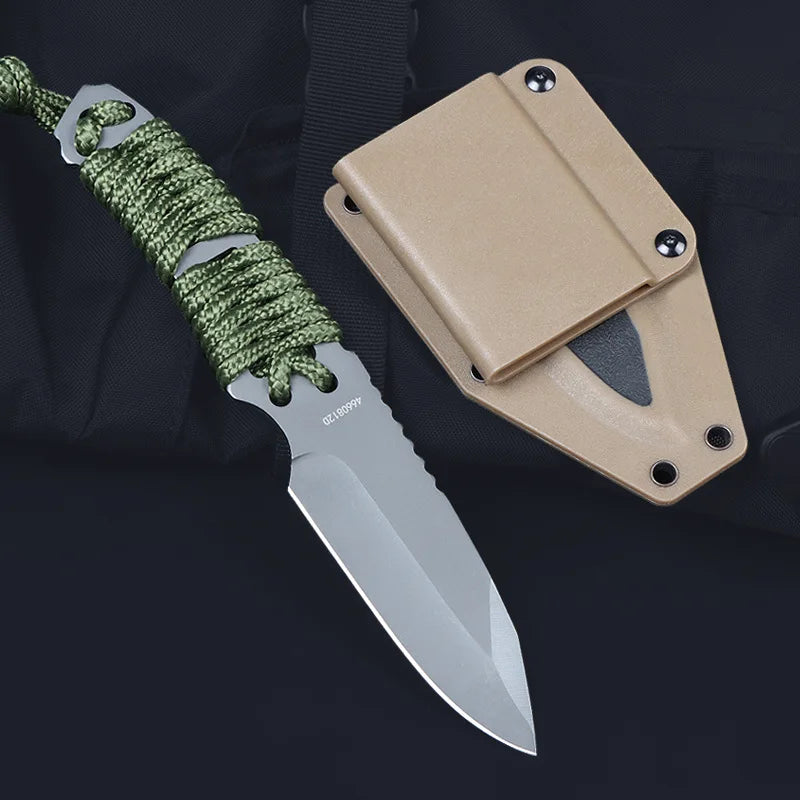 Camping High-Hardness Tactical Knife, Sharp Cutting Knife, Outdoor Multi-purpose Knife