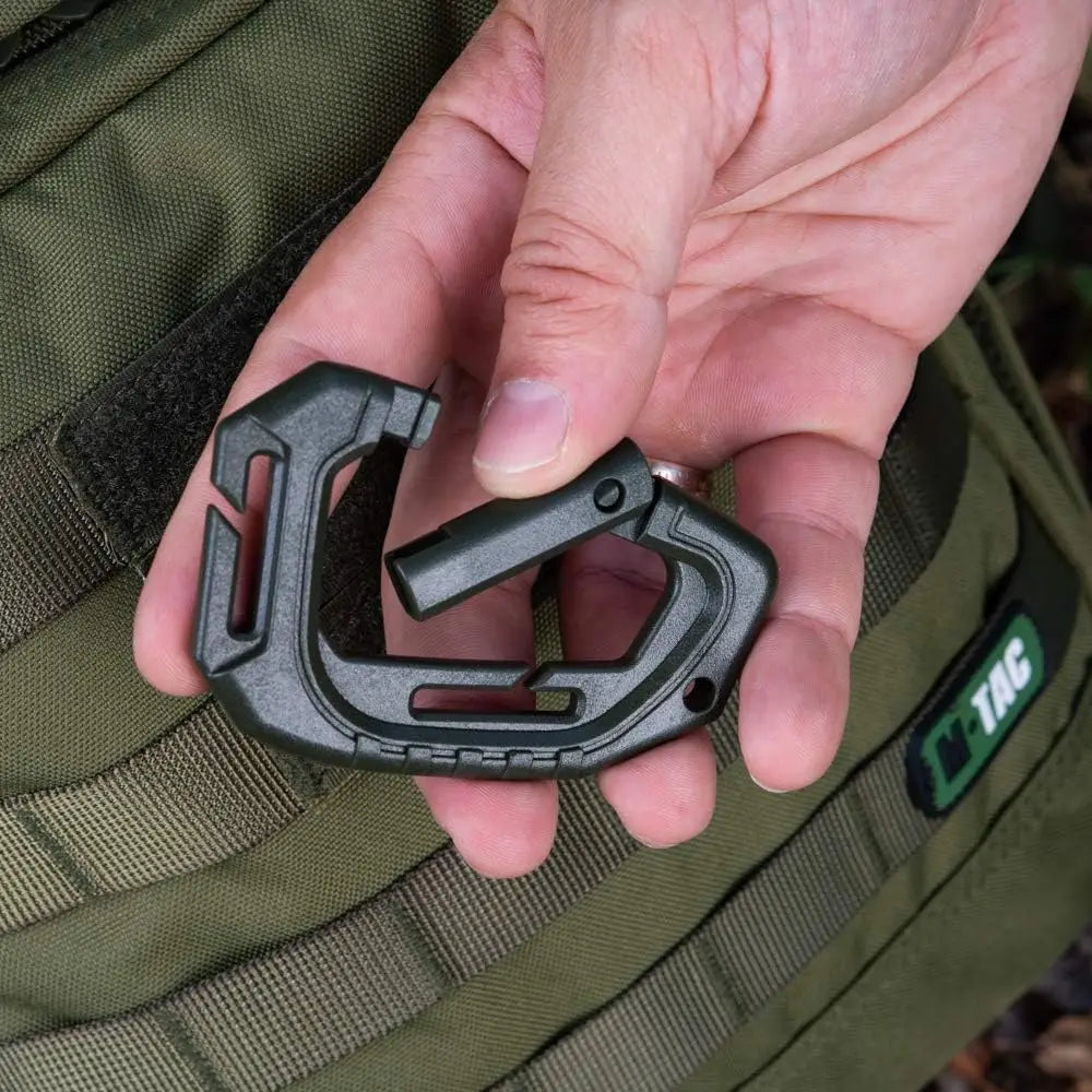 5Pcs Plastic Tactical Carabiners