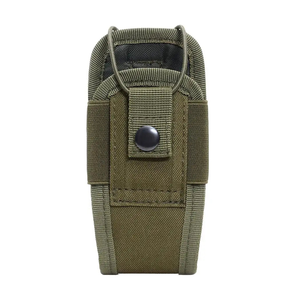 Camouflage Walkie Talkie Bag Radio Holder Case Belt Pouch Molle Radio Holster Pouch Heavy Duty Radios Pouch Bag